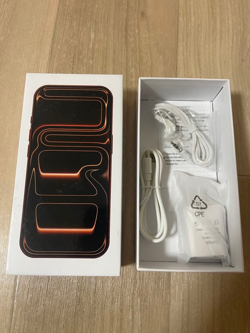 iPhone本体SIMフリー黒いスマートフォン 本体 + 付属品