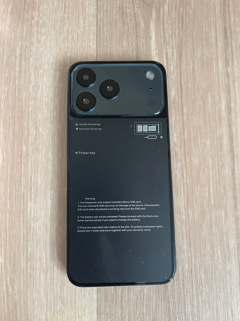 iPhone本体SIMフリー黒いスマートフォン 本体 + 付属品