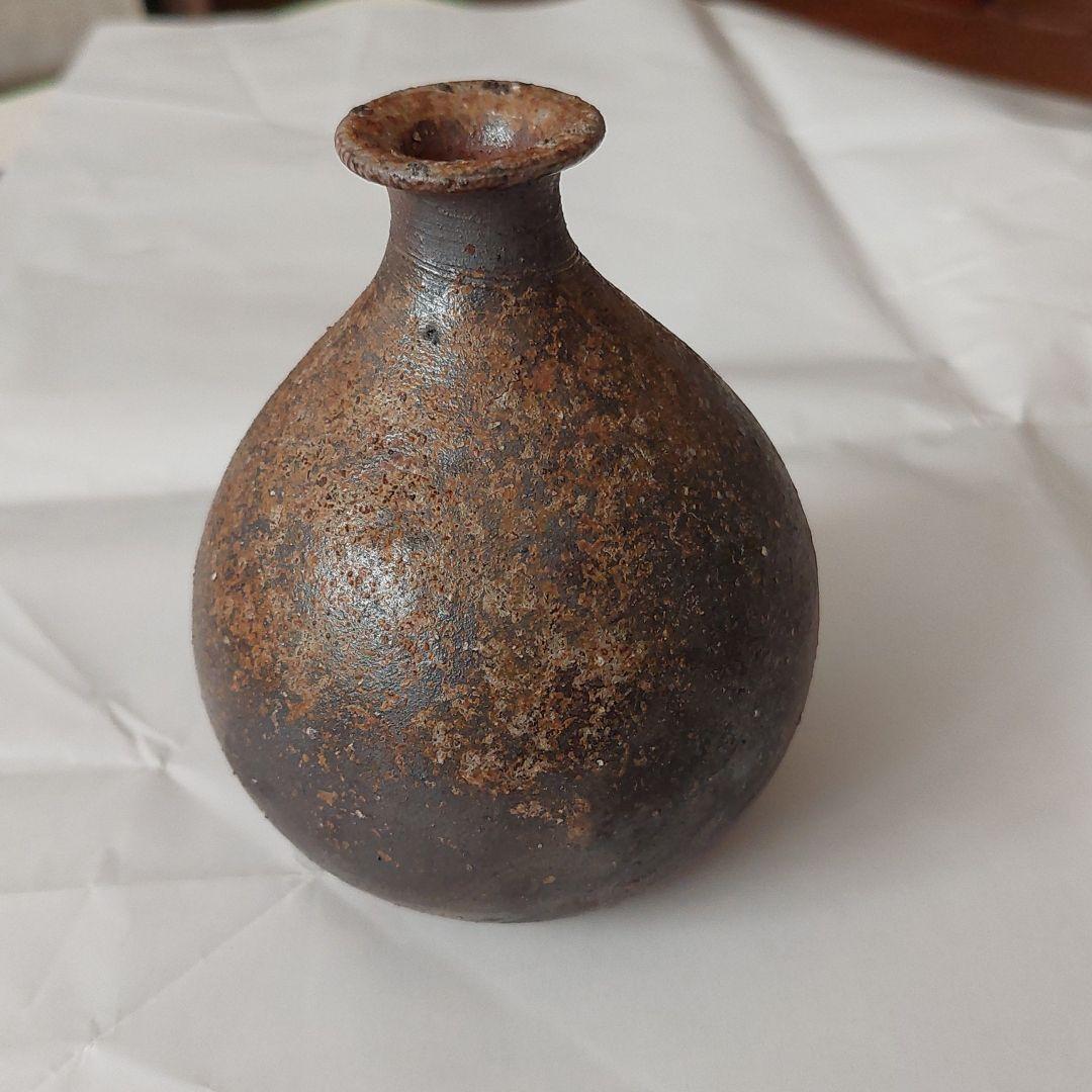 備前焼　徳利　伊勢崎満作