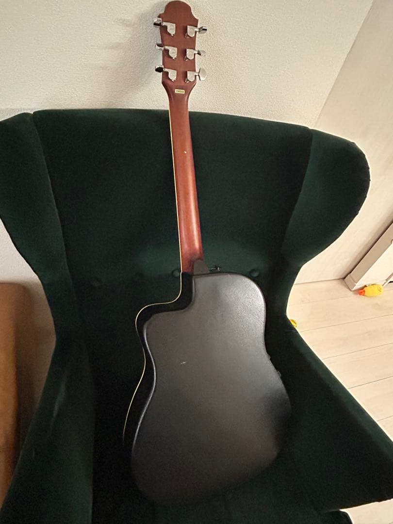 ARIA アコースティックギター ブラック AMB35