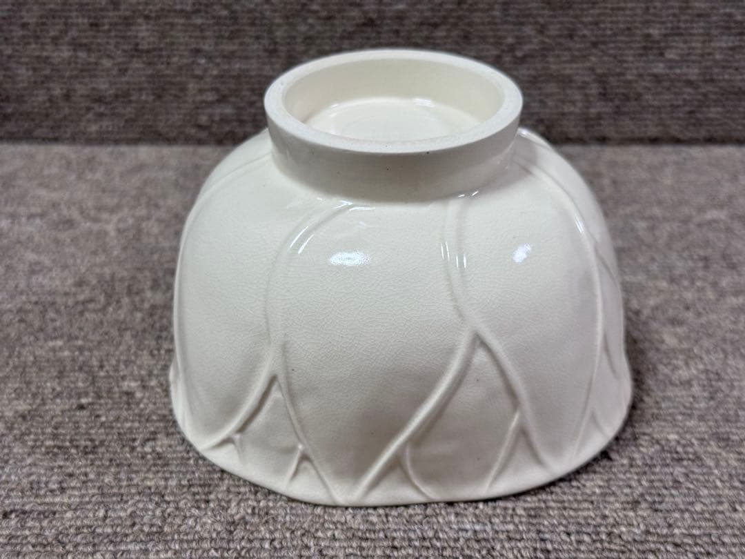 燦光窯 蓮葉 茶碗 井川和夫 造