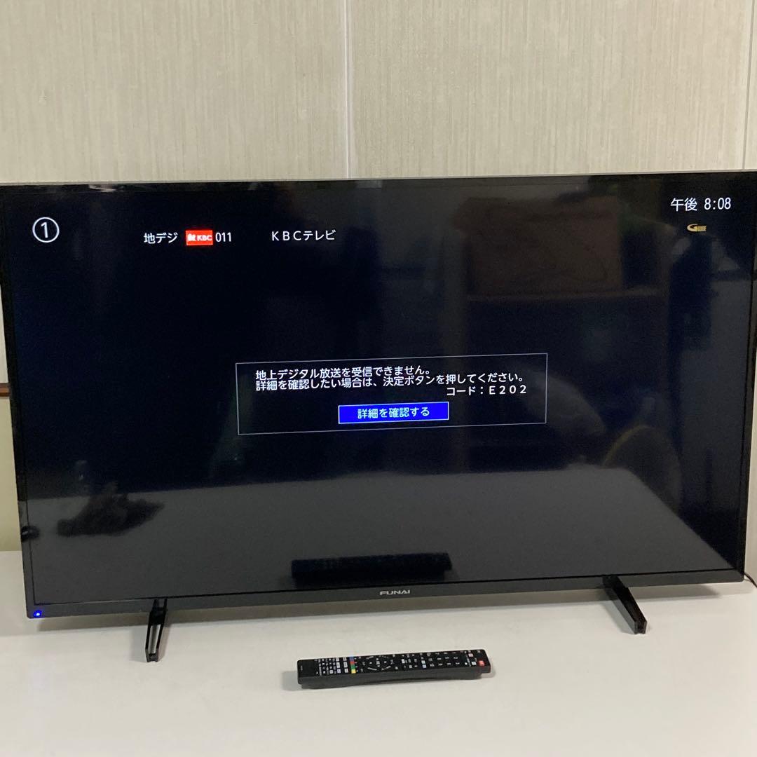フナイ 43型 液晶テレビ FL-43U3330 2020年製