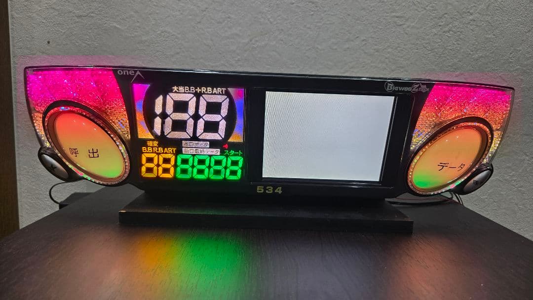 家庭用電源対応！パチスロ用データカウンター、ビッグウォーズタッチ