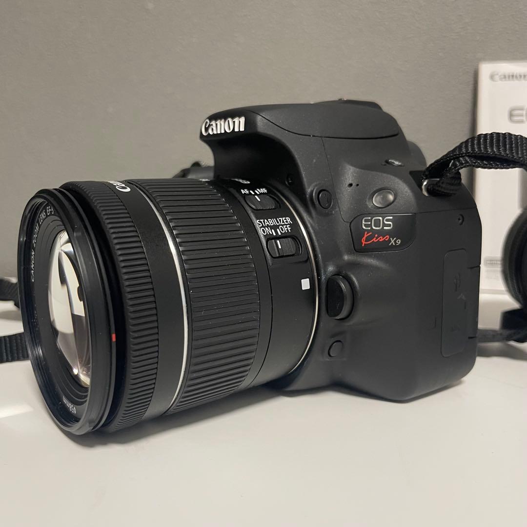 canon eos kiss x9 EF-S18-55ISSTMレンズキット
