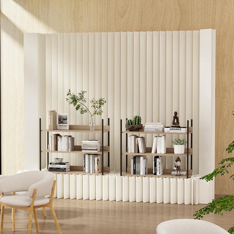 紙製パーテーション陳列展示台高さ1.5ｍ長さ2-3ｍ組立不要折りたたみ衝立仕切り