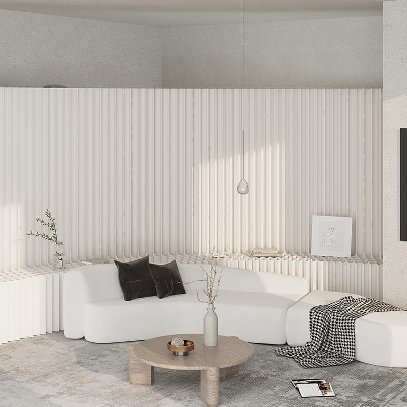 紙製パーテーション陳列展示台高さ1.5ｍ長さ2-3ｍ組立不要折りたたみ衝立仕切り