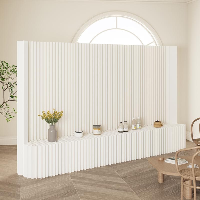 紙製パーテーション陳列展示台高さ1.5ｍ長さ2-3ｍ組立不要折りたたみ衝立仕切り