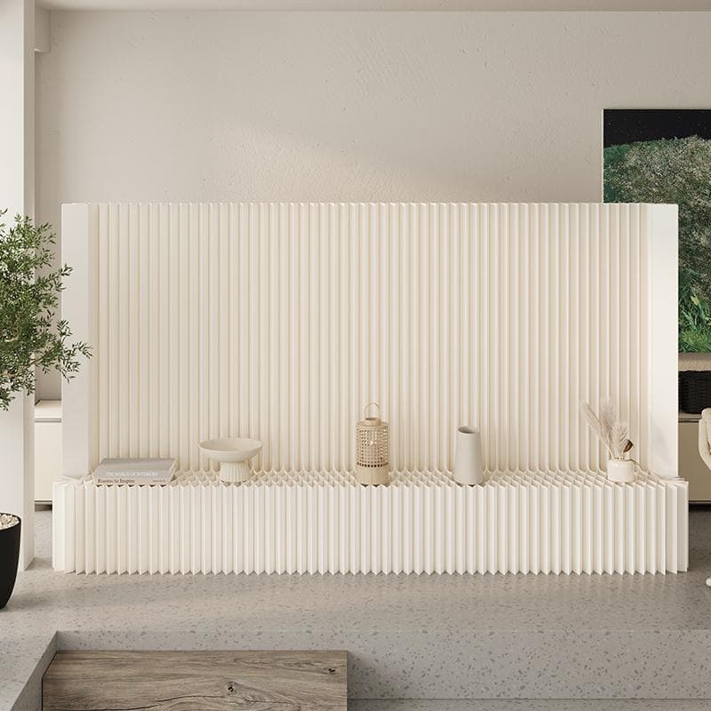 紙製パーテーション陳列展示台高さ1.5ｍ長さ2-3ｍ組立不要折りたたみ衝立仕切り