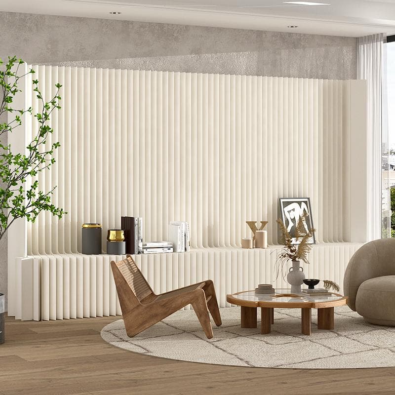 紙製パーテーション陳列展示台高さ1.5ｍ長さ2-3ｍ組立不要折りたたみ衝立仕切り