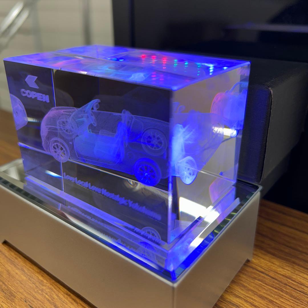 COPEN 3Dクリスタルアート LEDライト付き