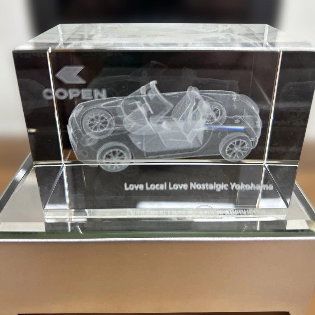 COPEN 3Dクリスタルアート LEDライト付き