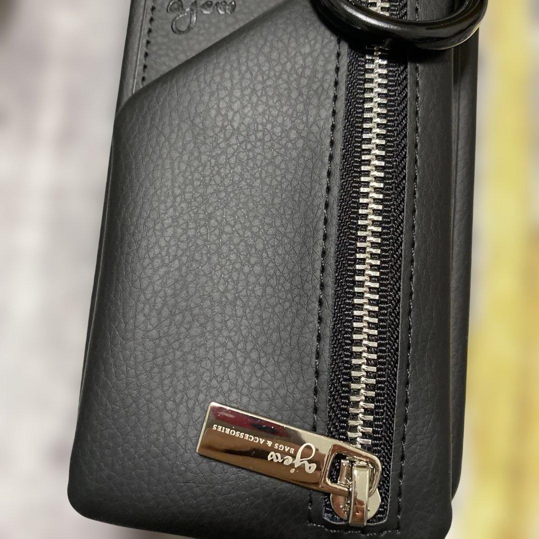 ajew レザーポーチ付き携帯ケースiPhone17pro Max