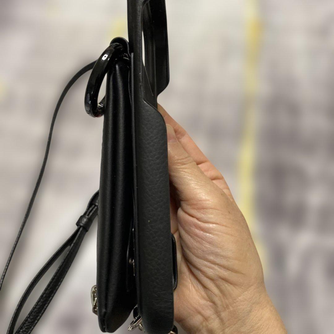 ajew レザーポーチ付き携帯ケースiPhone17pro Max
