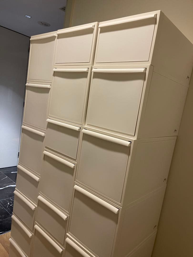 本日まで！ホワイト 衣類収納ケース 176×96×50 20扉