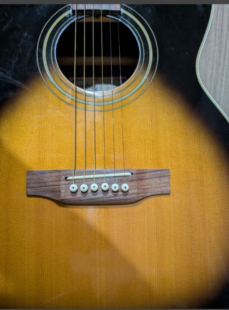 良音//Headway/HCF-28SB 改エレアコ　弦低め　ソフトケース付