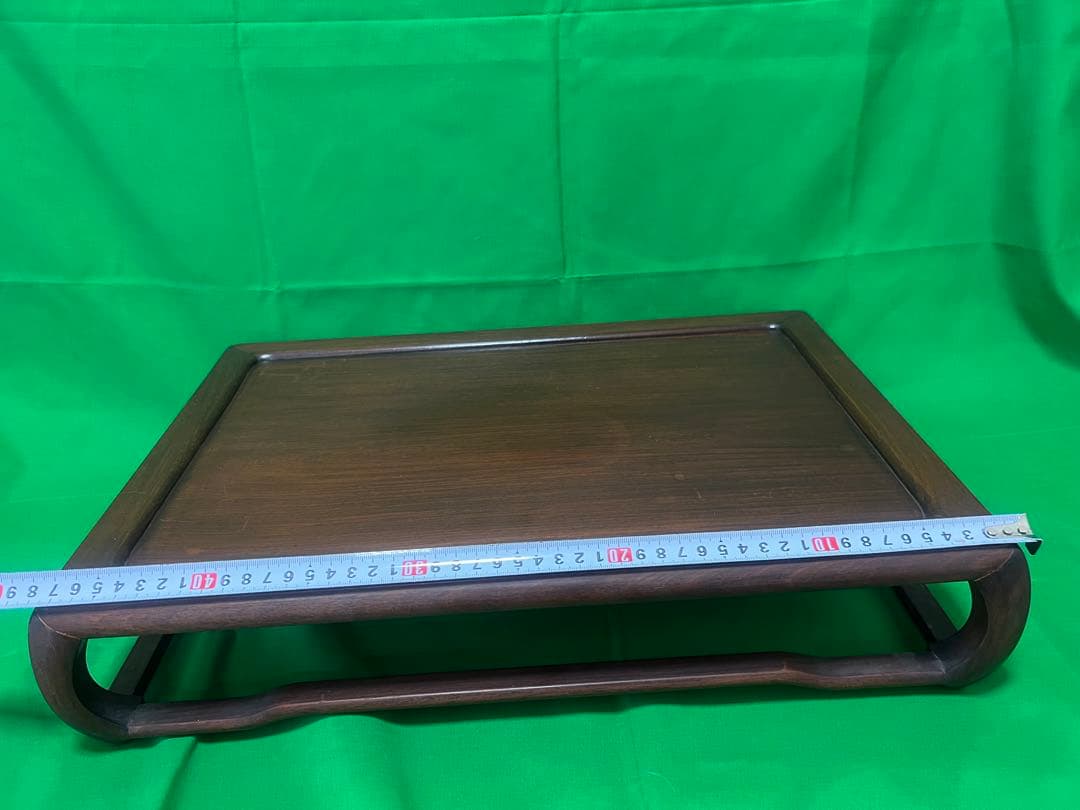 天然唐木台花台現状品のみ高さ約100mmx10cm