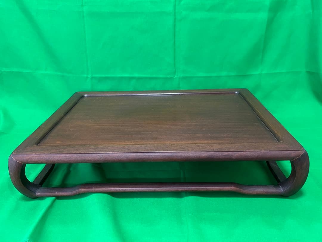 天然唐木台花台現状品のみ高さ約100mmx10cm