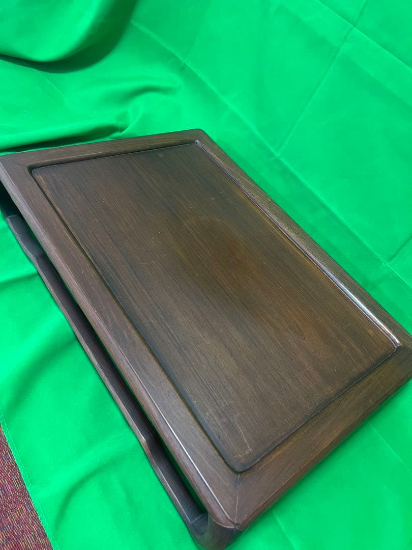 天然唐木台花台現状品のみ高さ約100mmx10cm