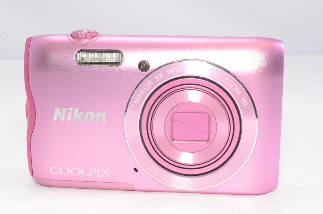 【美品】ニコン Nikon COOLPIX A300 ピンク デジタルカメラ