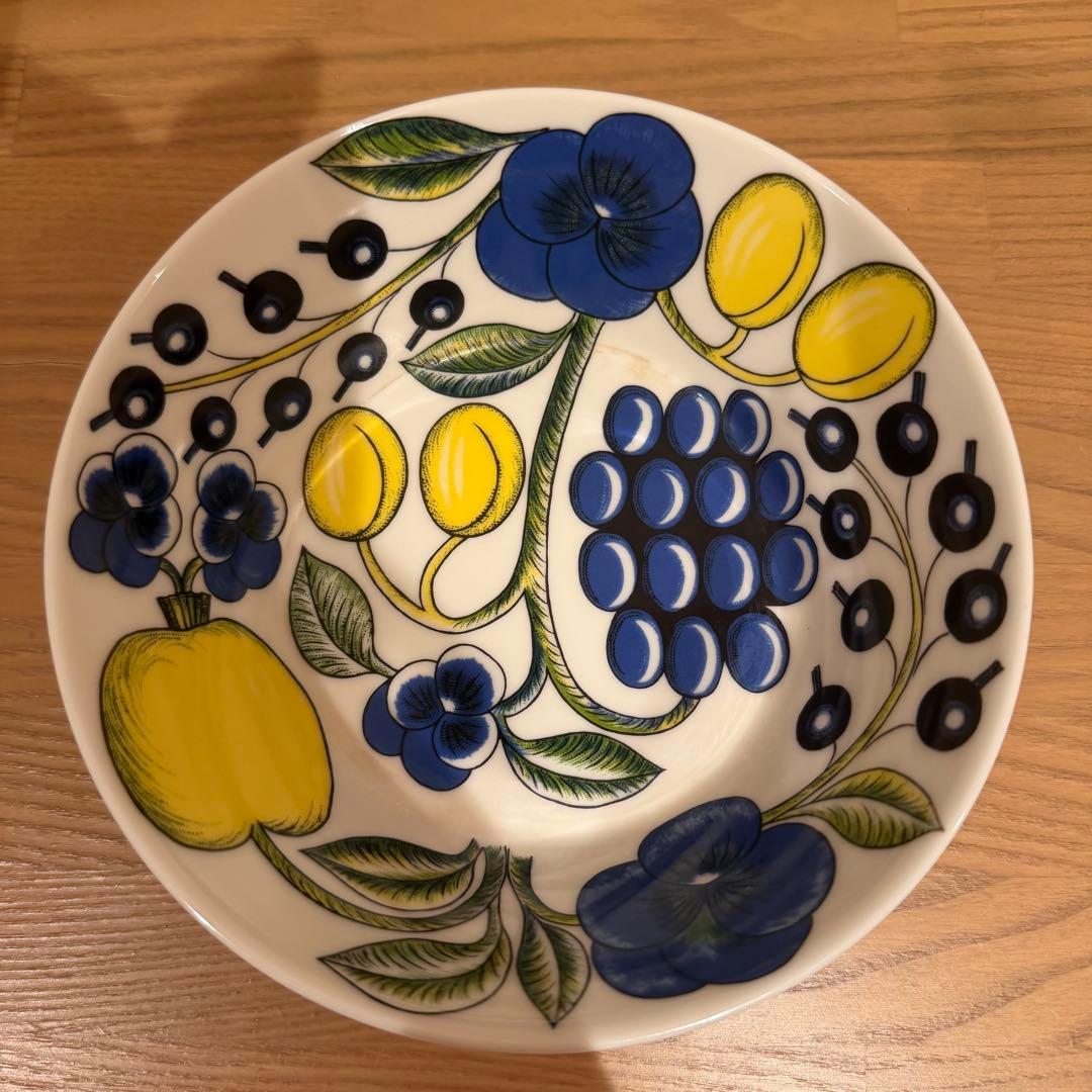 【美品】ARABIA パラティッシ 16.5cm プレート 4枚セット 北欧食器