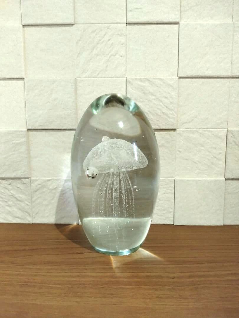 ボーコンセプト　クラゲ　ガラス　置物　オブジェJellyfish スカルプチャー