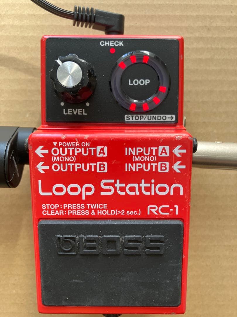 BOSS RC-1 Loop Station 動作確認済