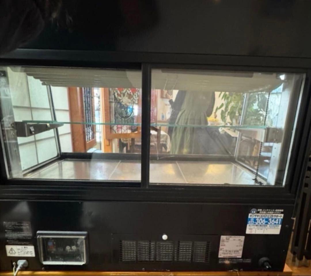 ホシザキ 業務用 冷蔵ショーケース HKD-3B1 ガラス冷ケース