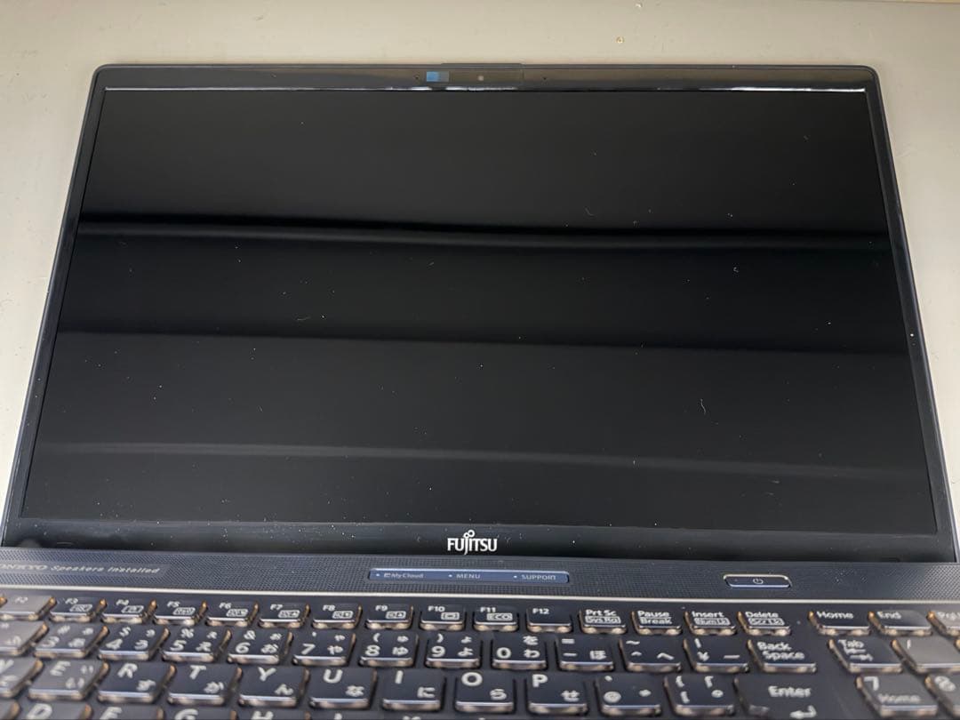 【ジャンク】ノートパソコン　FMVA77D1LG
