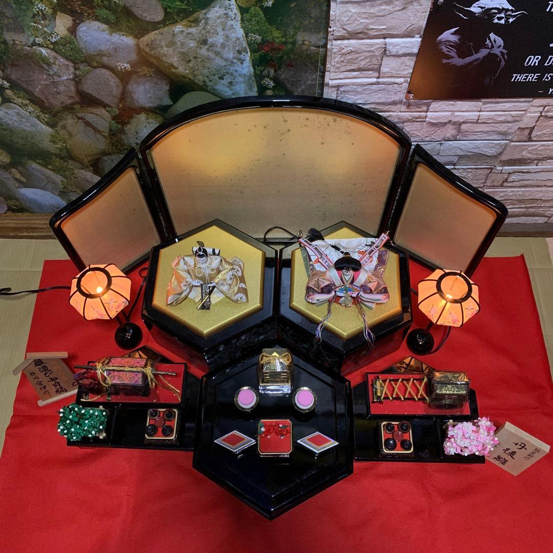 【激レア　希少】御貝桶雛人形（衣装着雛）1996年　限定30の希少なBタイプ