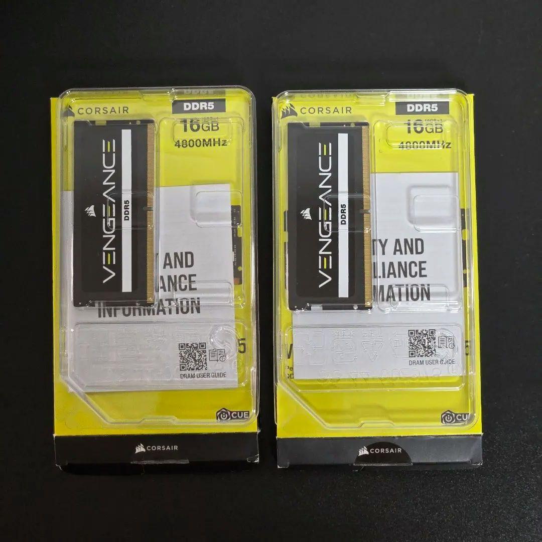 Corsair 16GB DDR5 4800MHz SO-DIMM ×2