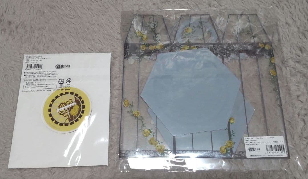 VOCALOID　鏡音レン 鳥籠アクリルスタンドショーケース　アクリルスタンド