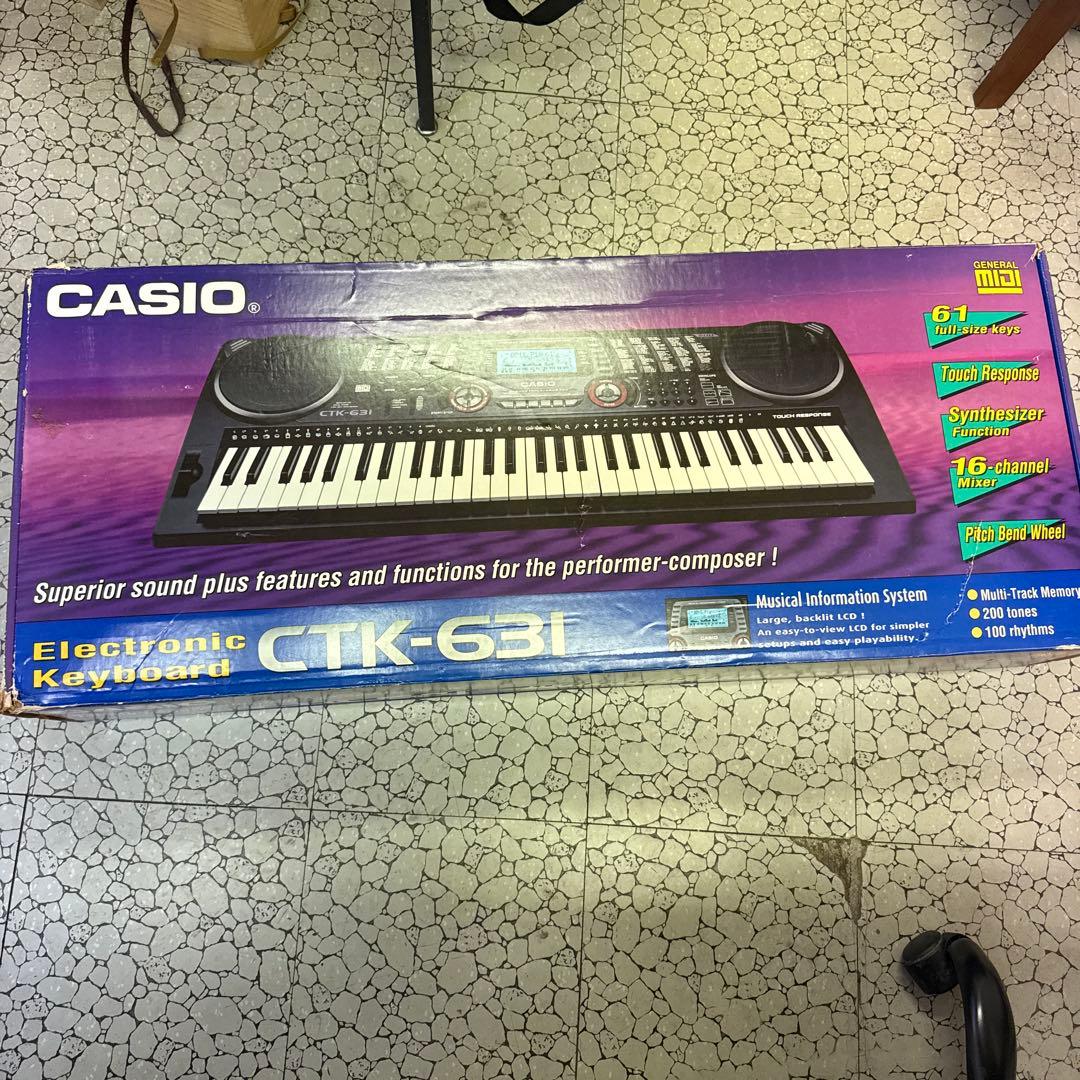 CASIOキーボードCTK-631
