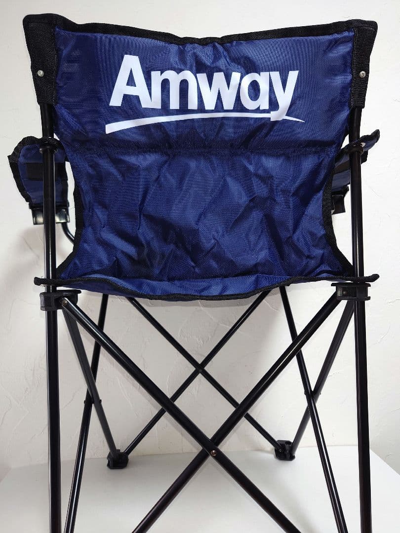 アムウェイAMWAY折り畳みディレクターズチェアアウトドアキャンプ登山