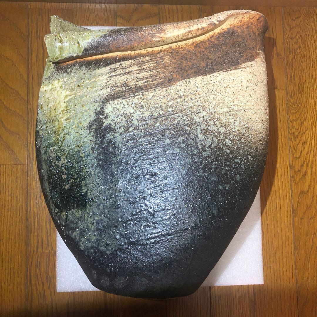 花瓶　陶器　花器　信楽焼　華道　いけばな