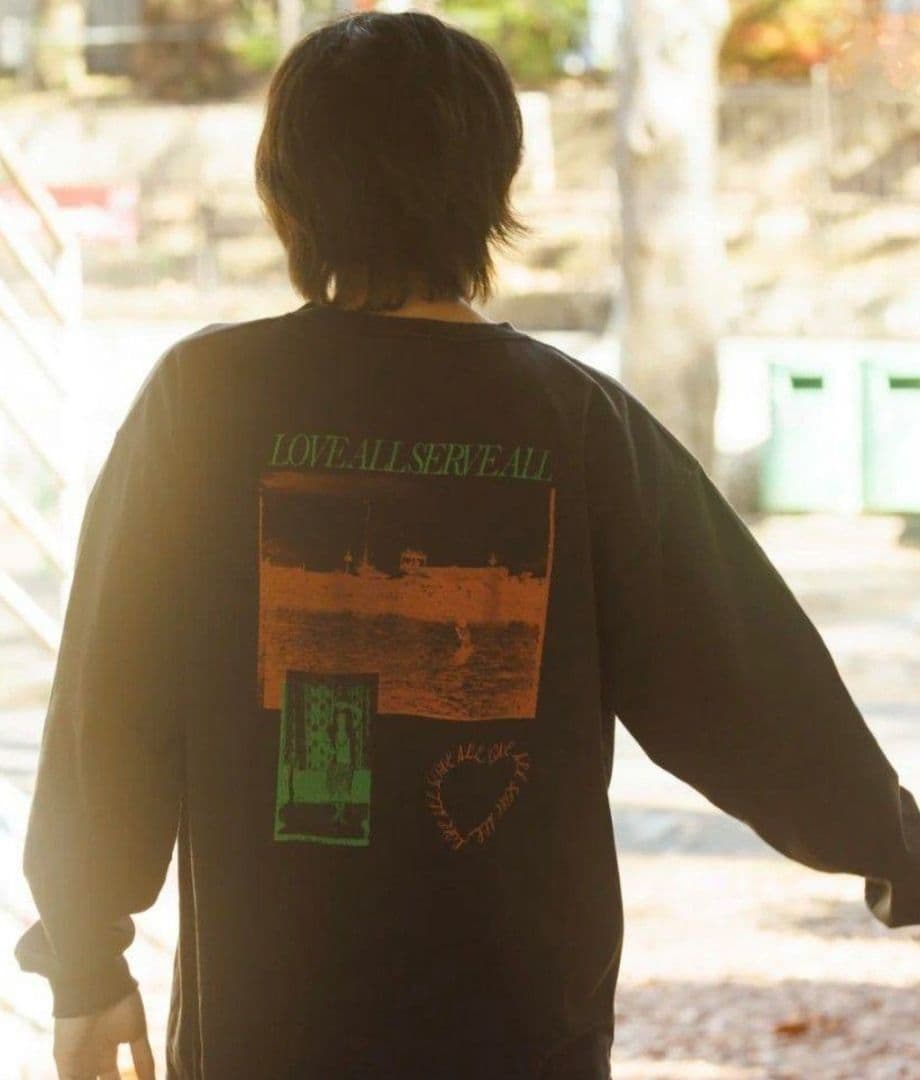 藤井風 Fujii Kaze ダメージ ロンT Sサイズ LAAT 新品 未開封