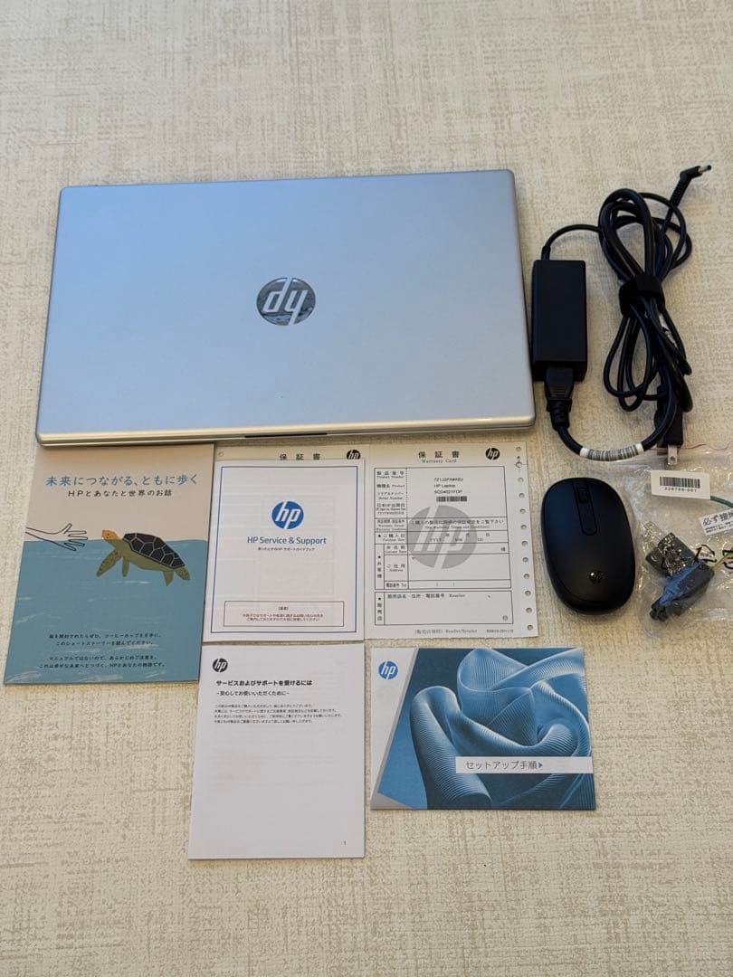 HP 15-fc 0003 AU スタンダードプラスモデル 16GB 512GB