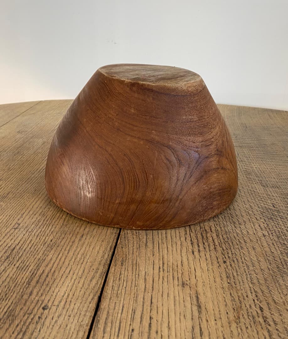 木製サラダボウル サラダボウル アンティークサラダボウル フランスアンティーク