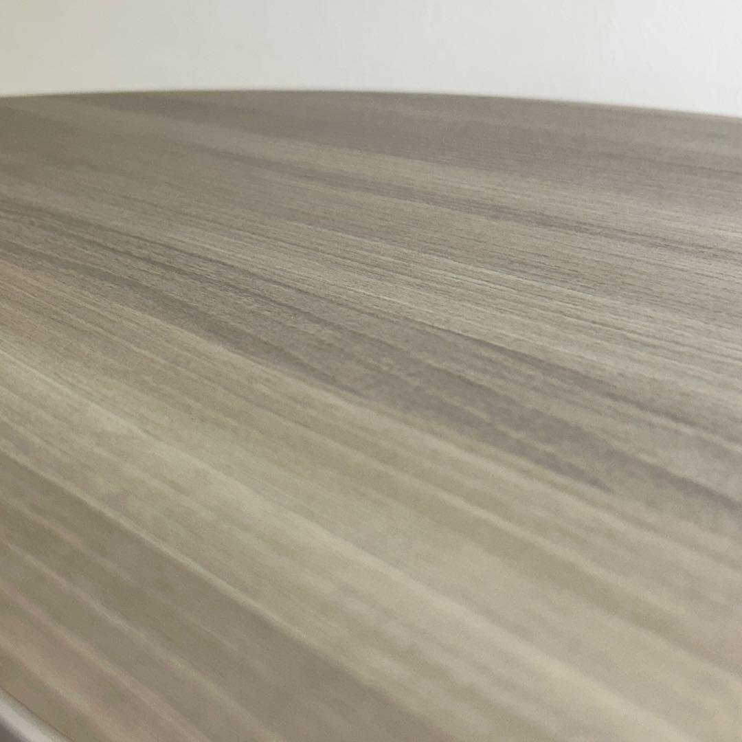 【極美品】オカムラ　昇降テーブル　手動昇降デスク　ライズフィットⅢ　そら豆形