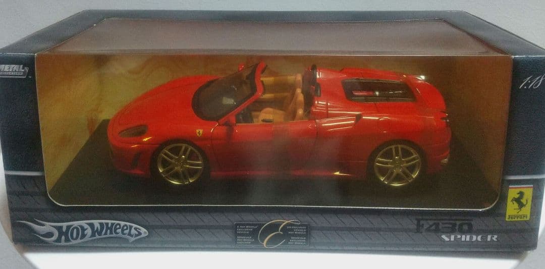 【箱付き美品】Ferrari F430 スパイダー1/18 フェラーリ