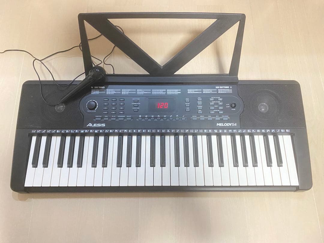 ALESIS(アレシス) MELODY54 電子キーボード 電子ピアノ 54鍵盤