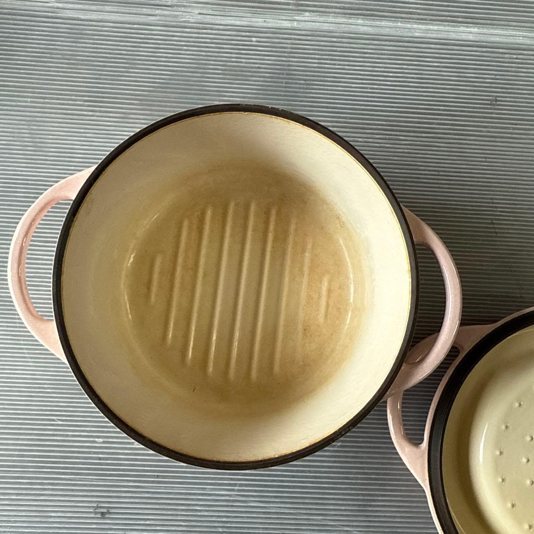 VERMICULAR 鋳鉄製 両手鍋 18cm 現状品