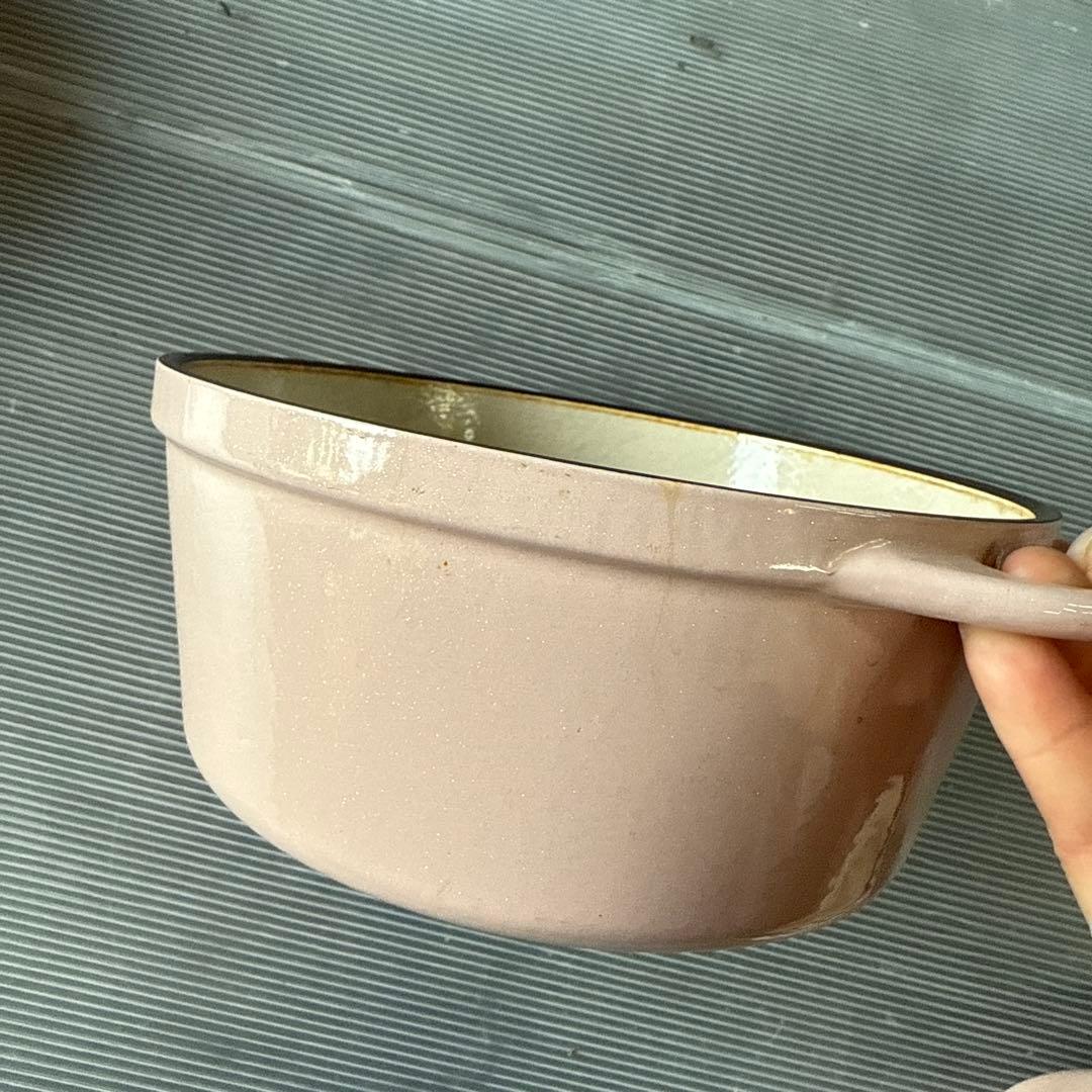 VERMICULAR 鋳鉄製 両手鍋 18cm 現状品