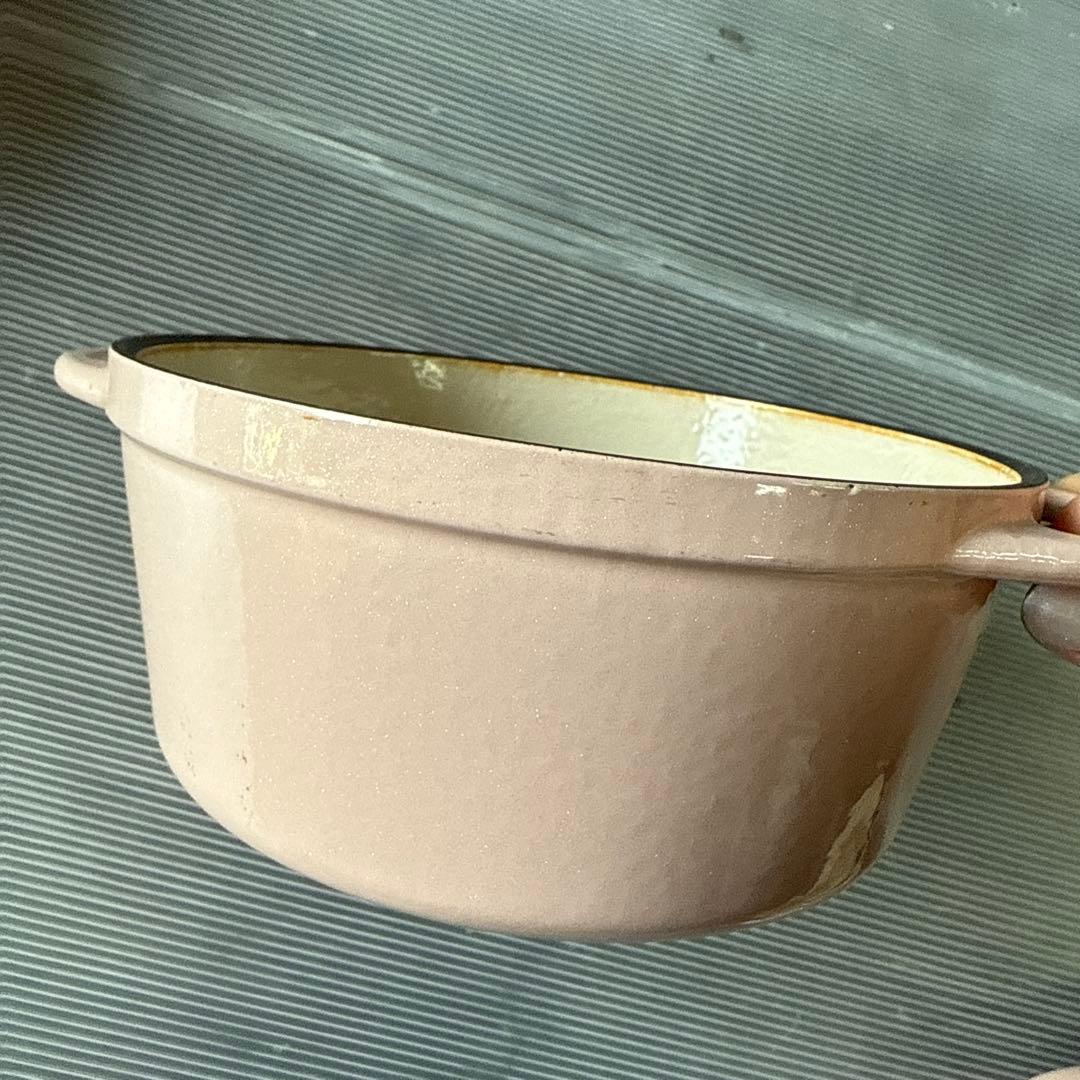 VERMICULAR 鋳鉄製 両手鍋 18cm 現状品