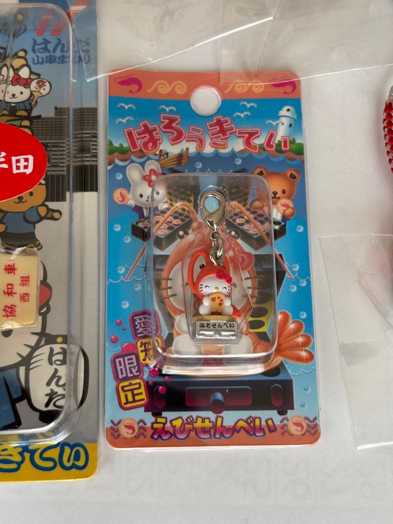 ご当地ハローキティ　ストラップ　シャーペン　8種12個セット