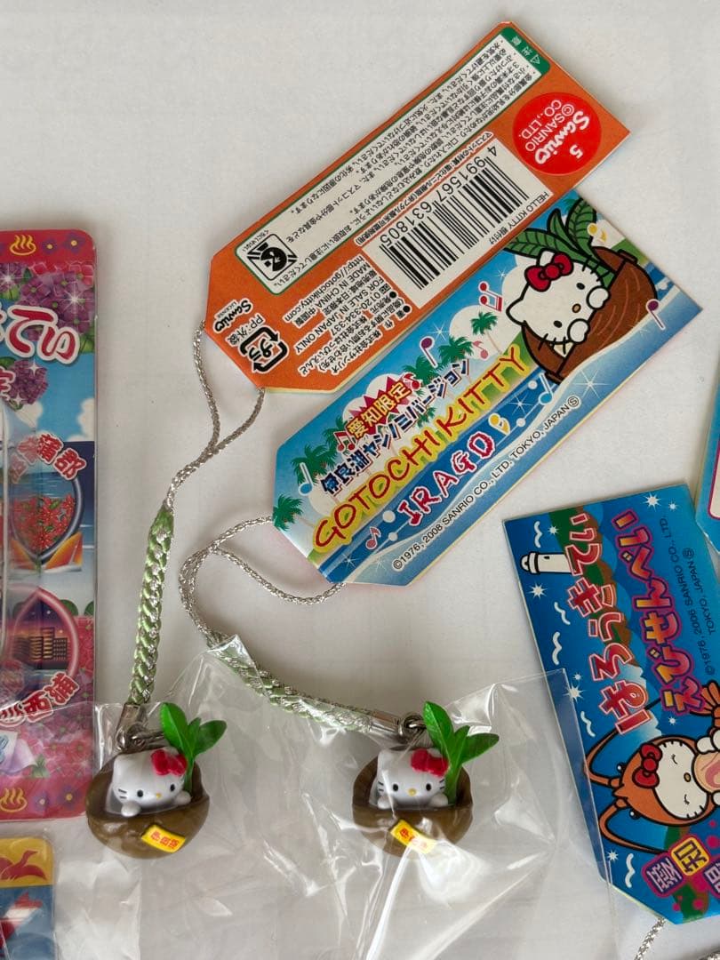 ご当地ハローキティ　ストラップ　シャーペン　8種12個セット
