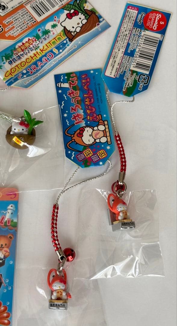 ご当地ハローキティ　ストラップ　シャーペン　8種12個セット