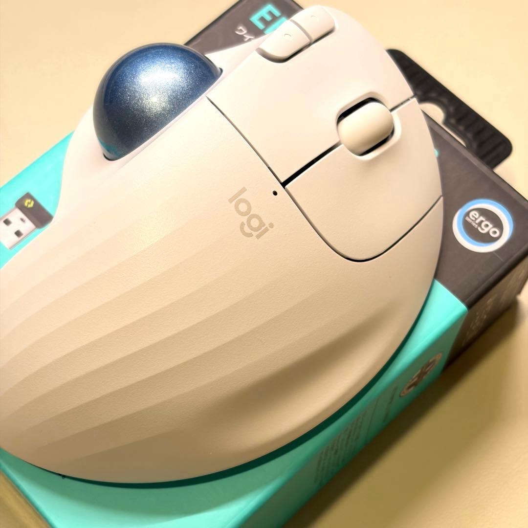 Logicool Ergo M575SP トラックボール + Perixxボール