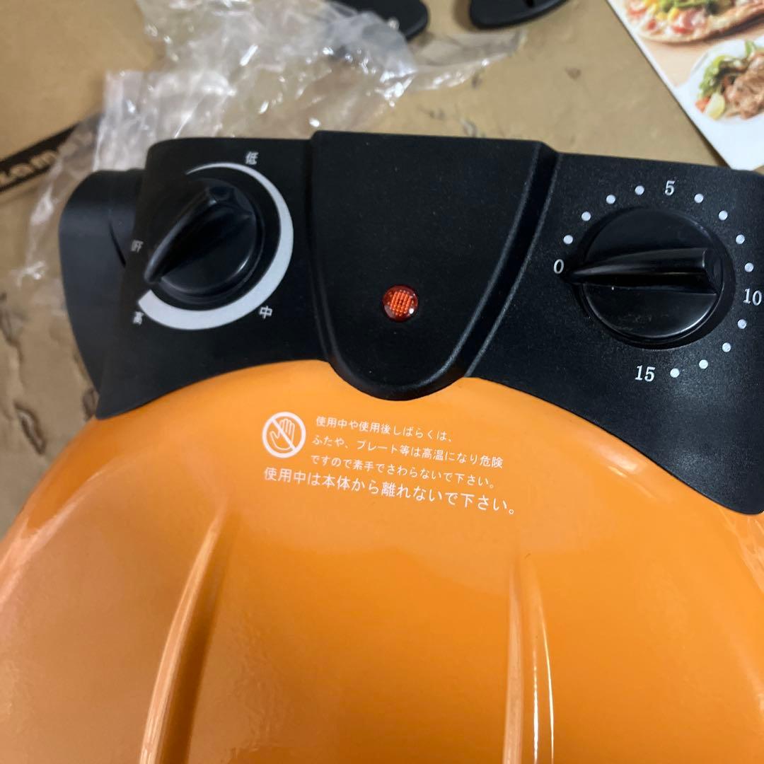石窯　ピザメーカー　FPM-160/or　タイマー付　オレンジ