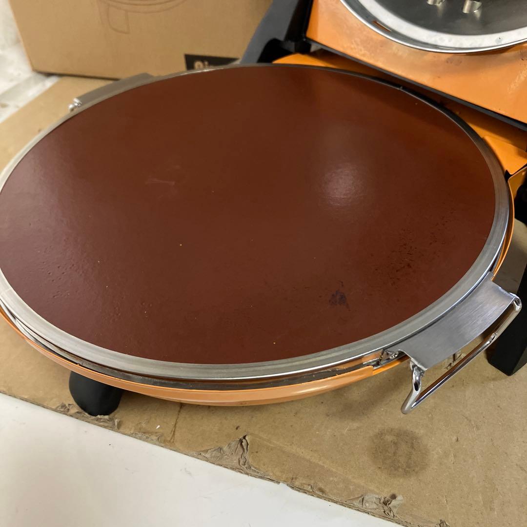 石窯　ピザメーカー　FPM-160/or　タイマー付　オレンジ