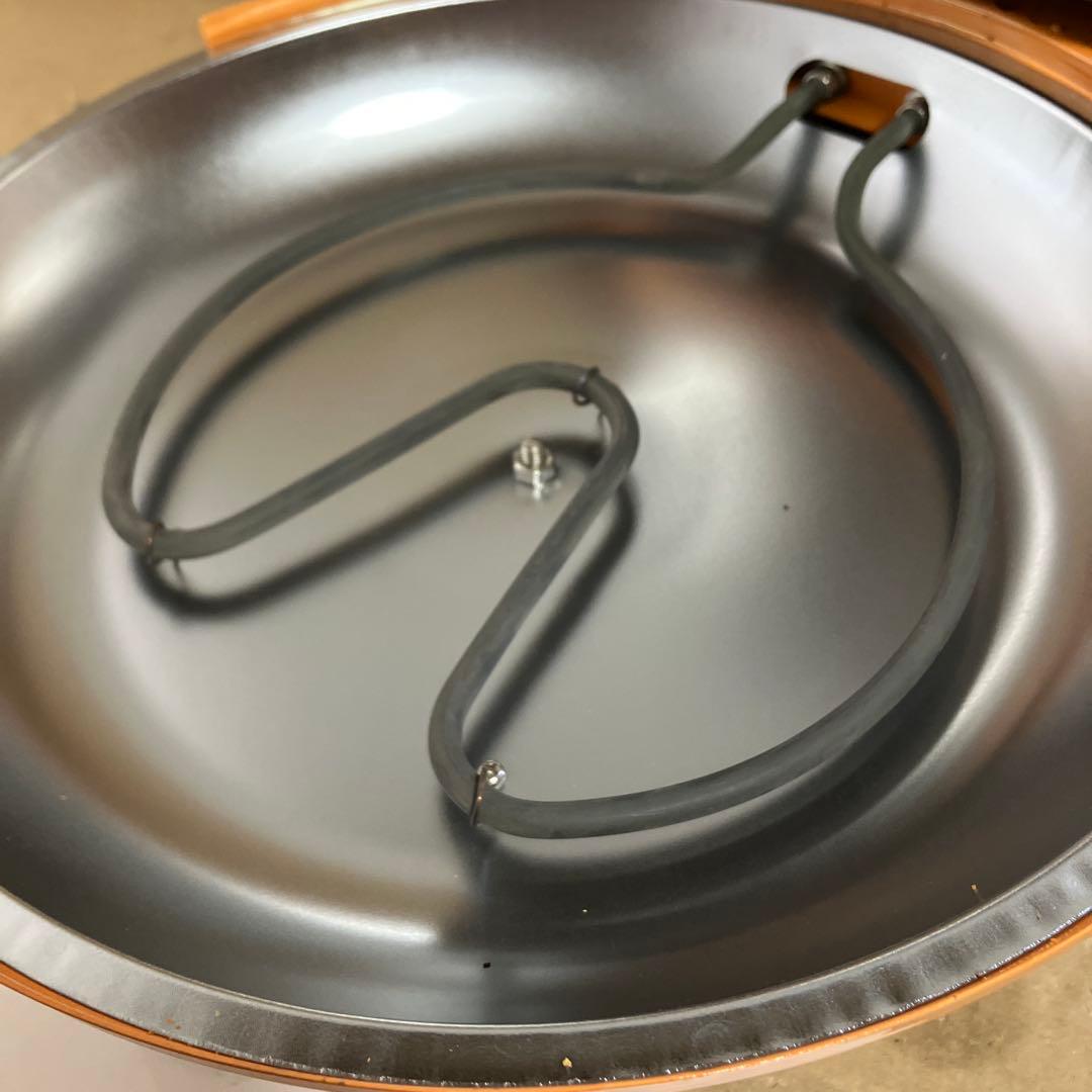 石窯　ピザメーカー　FPM-160/or　タイマー付　オレンジ